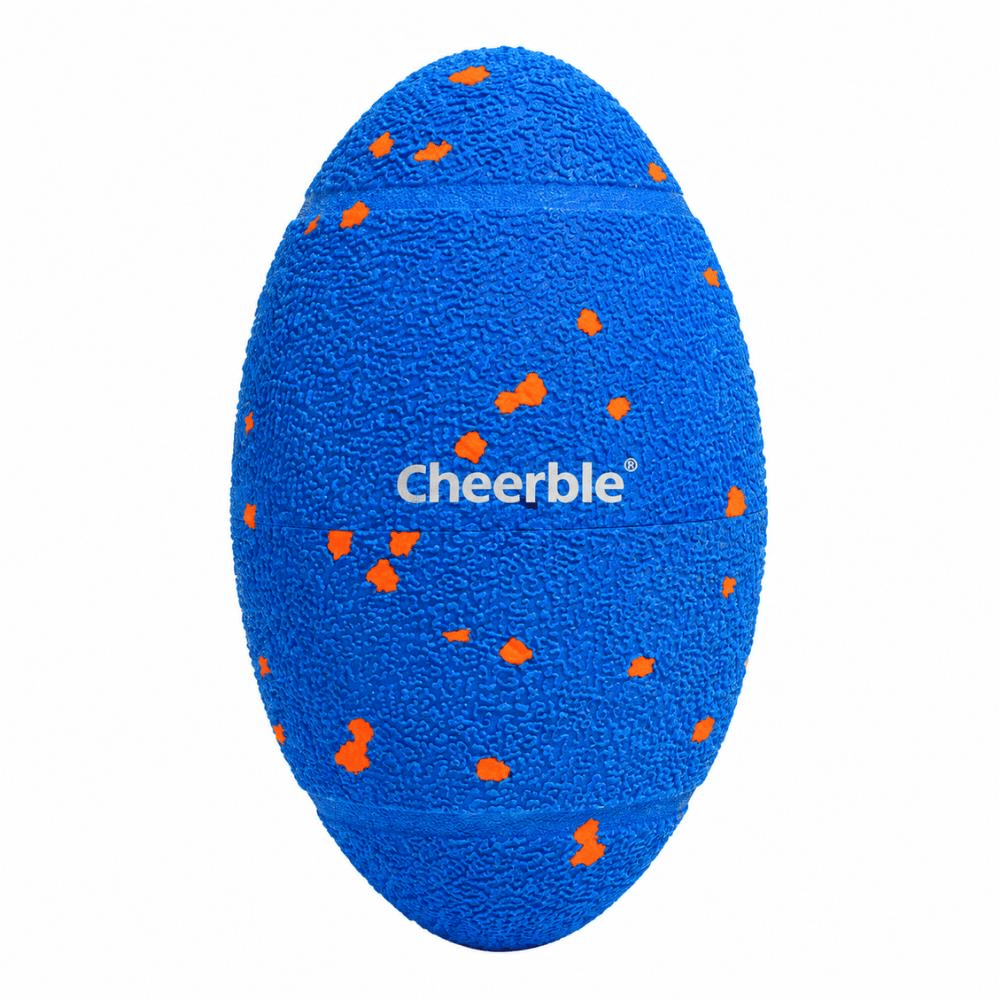 Cheerble Wicked Rugby Şarjlı Akıllı Köpek Oyuncağı MaviCheerble
