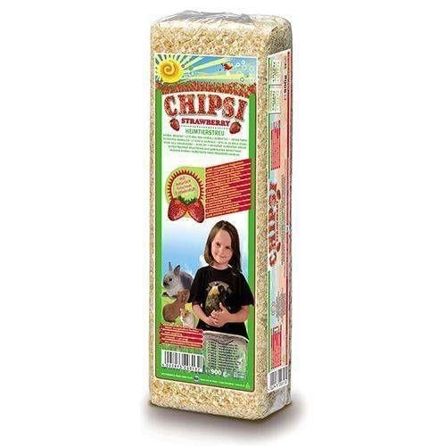 Chipsi Plus Çilek Aromalı Kemirgen Talaşı 15 LtChipsi
