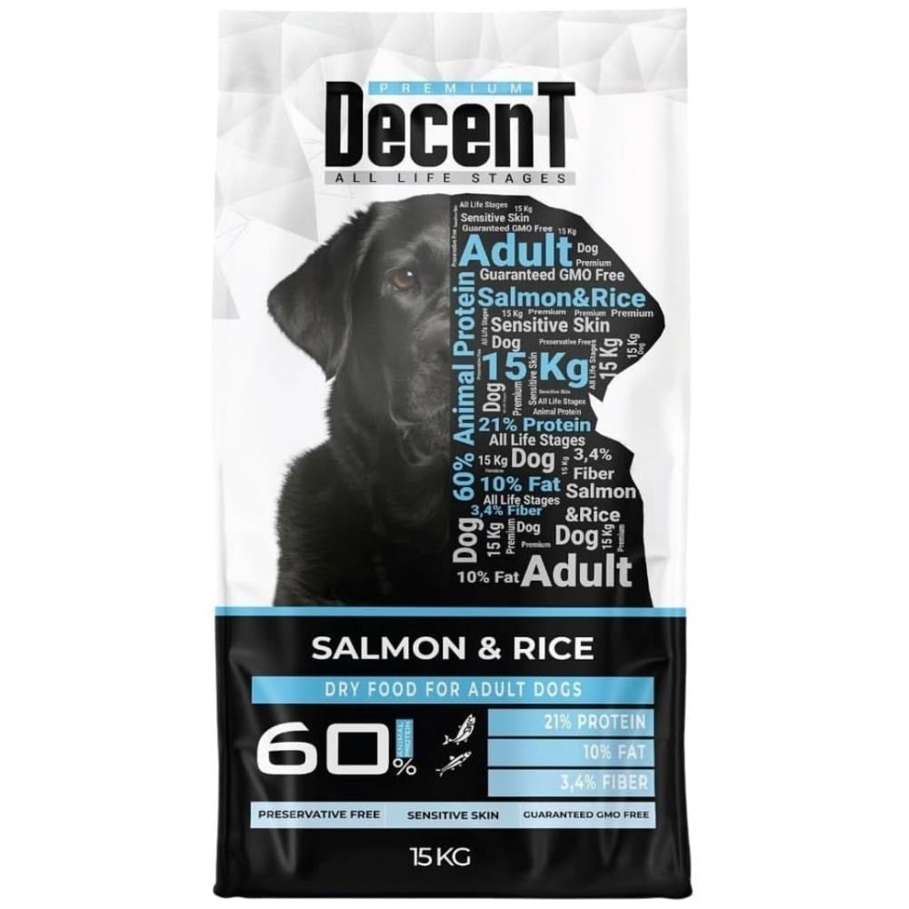 Decent Somonlu Yetişkin Köpek Maması 15 kgDecent