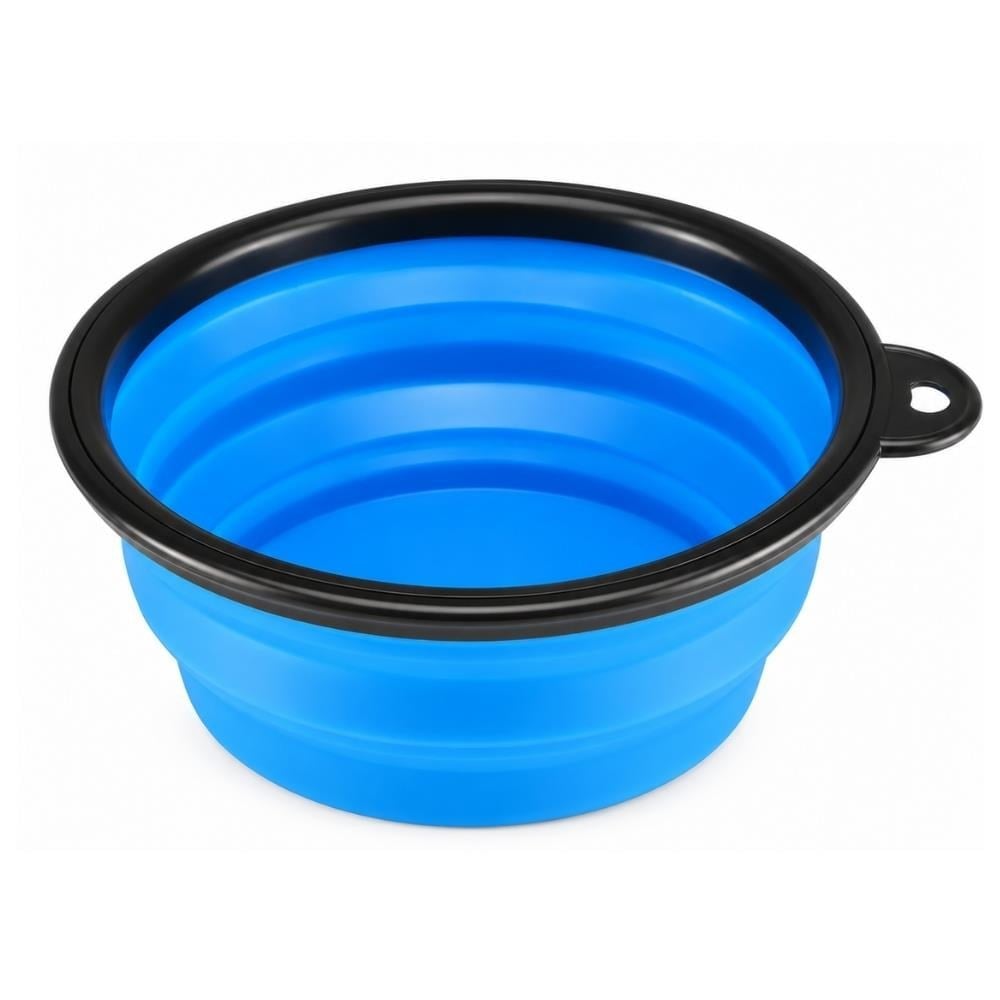 Demirhan Kedi ve Köpek Katlanır Silikon Mama ve Su Kabı 13 cm (Karışık Renkli)Demirhan