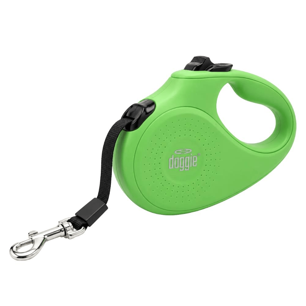 Doggie Master XS Otomatik Köpek Gezdirme Tasması Yeşil 12 kg / 3 mDoggie