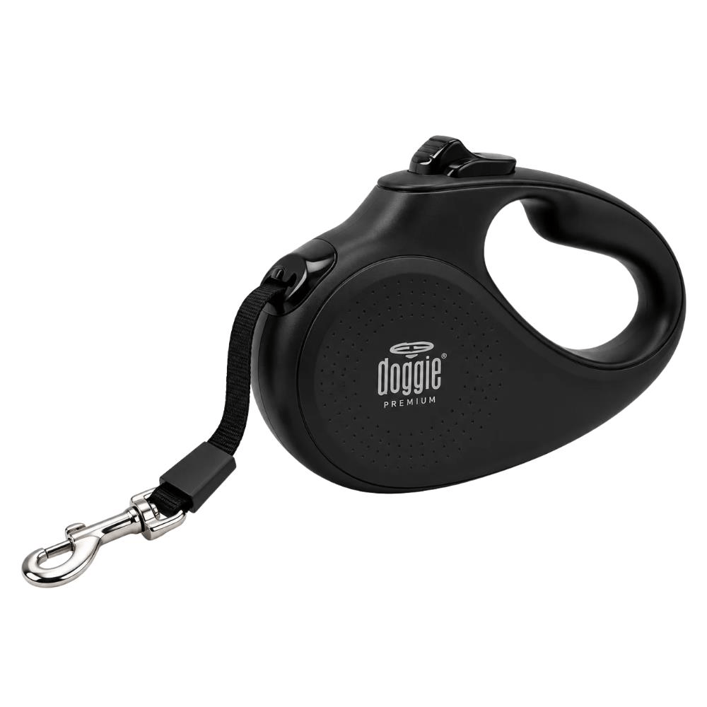 Doggie Master XS Otomatik Köpek Gezdirme Tasması Siyah 12 kg / 3 mDoggie