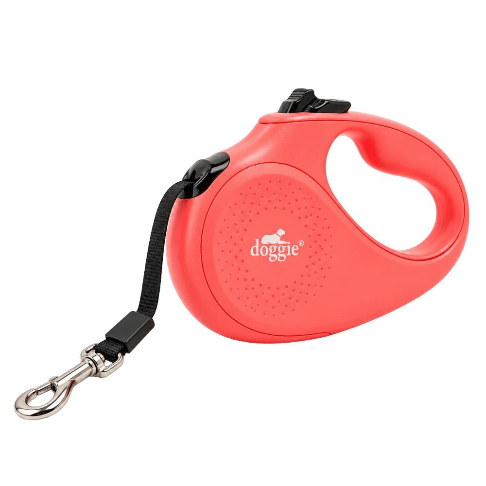 Doggie Master XS Otomatik Köpek Gezdirme Tasması Pembe 12 kg / 3 mDoggie