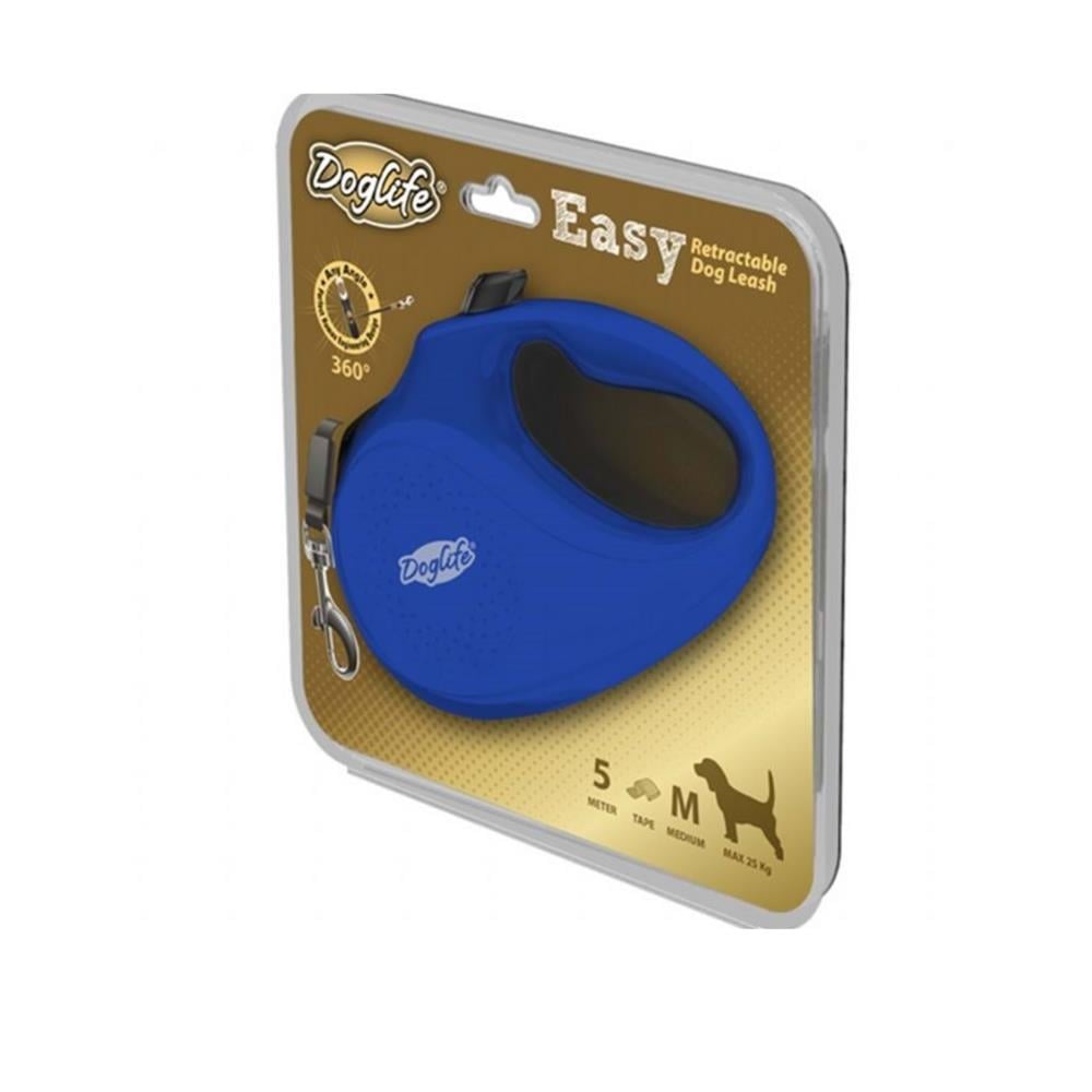 Doglife Easy Köpek Gezdirme Tasması M 5 Metre LacivertDoglife
