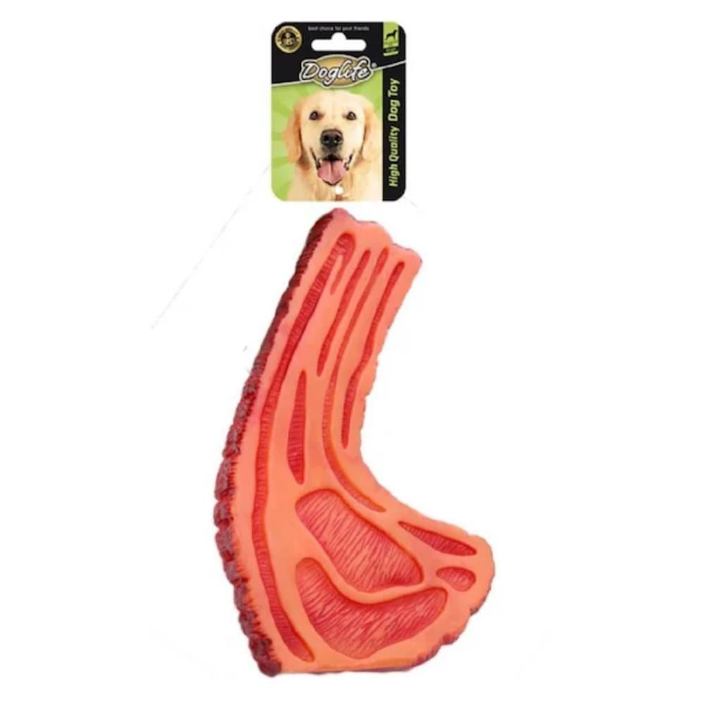 Doglife Yumuşak Plastik T-Bone Köpek OyuncağıDoglife