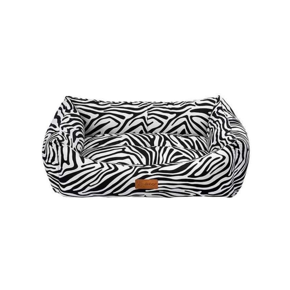 Dubex Makaron Zebra Siyah Kedi Yatağı SmallDubex