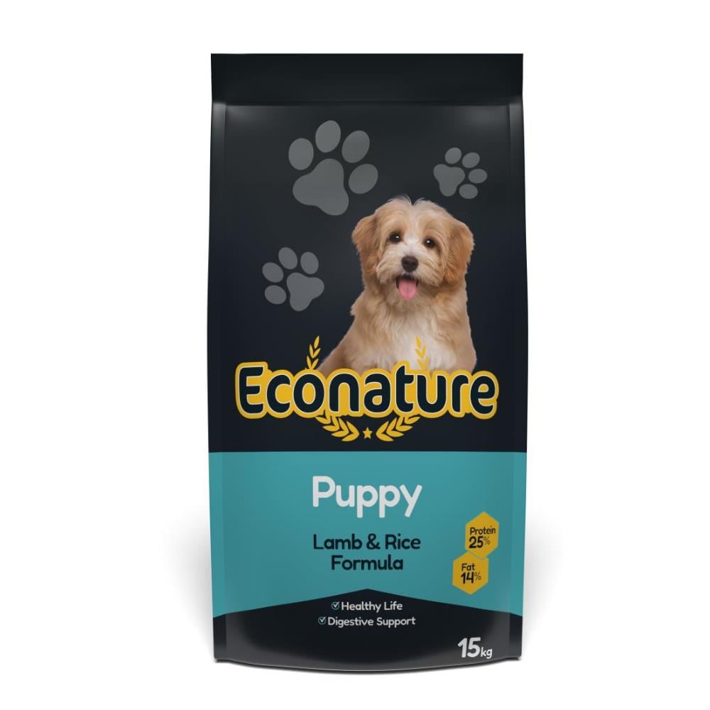 Econature Kuzulu Yavru Köpek Maması 15 kgECONATURE