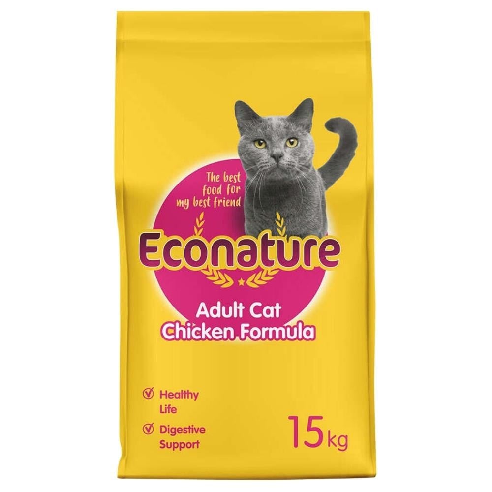 Econature Tavuklu Yetişkin Kedi Maması 15 kgECONATURE