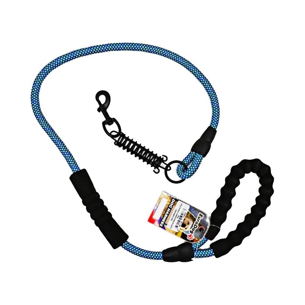 EuroDog Köpek Uzatma Reflektörlü 14mmx120cm MaviEURODOG