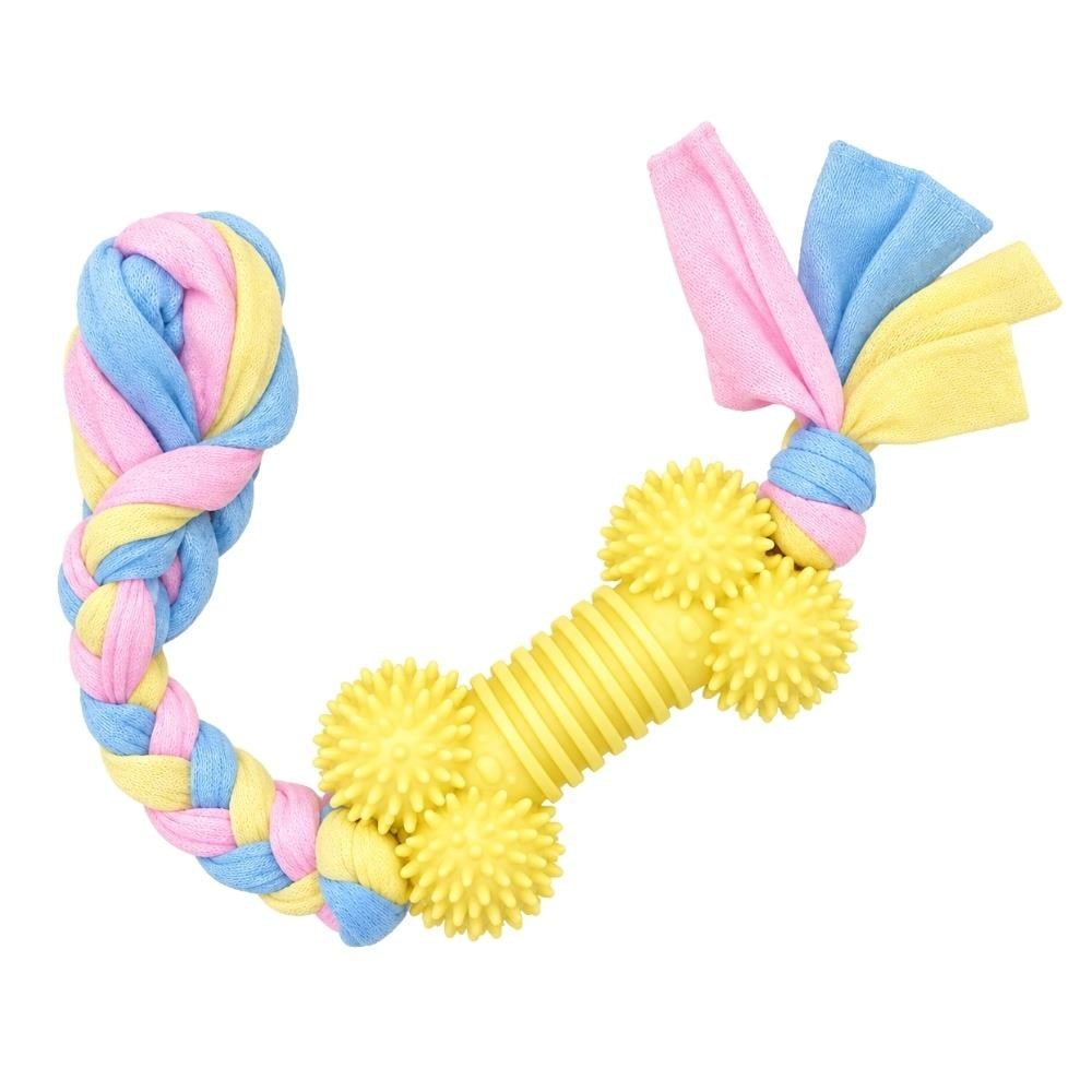 EuroDog Puppy Toys Sarı Kemik Diş Kaşıma Köpek OyuncağıEuroGold