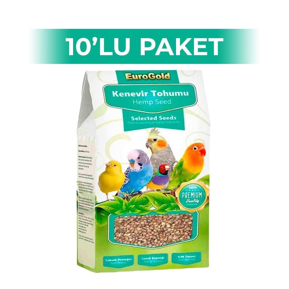 EuroGold Kenevir Tohumu 300 gr 10 AdetEuroGold