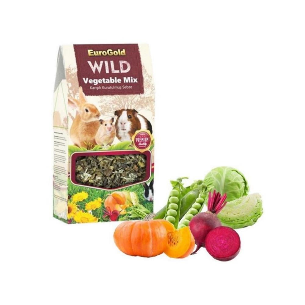 EuroGold Wild Vegetable Mix Kurutulmuş Karışık Sebze 80 GrEuroGold