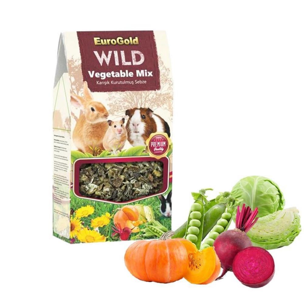 EuroGold Wild Vegetable Mix Kurutulmuş Karışık Sebze 80 Gr 5 AdetEuroGold