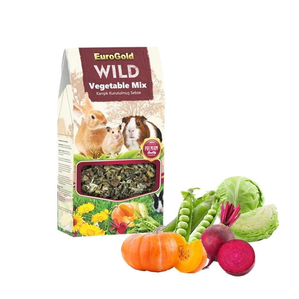 EuroGold Wild Vegetable Mix Kurutulmuş Karışık Sebze 80 gr 10 AdetEuroGold