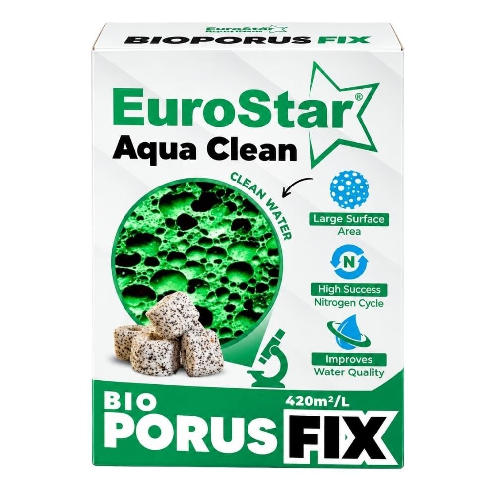 Eurostar Bio Porous Ring Seramik Halka Akvaryum Filtre Malzemesi 500 mlEUROSTAR