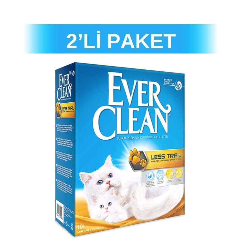 Ever Clean Litter Free Paws Patilere Yapışmayan Kedi Kumu 10 lt 2 AdetEver Clean