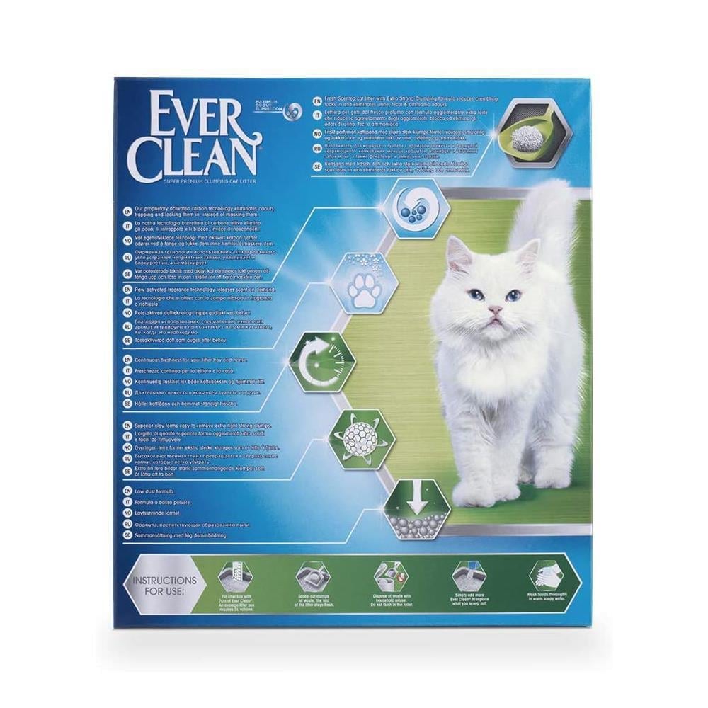 Ever Clean Strength Ekstra Güçlü Kokulu Topaklanan Kedi Kumu 10 ltEver Clean