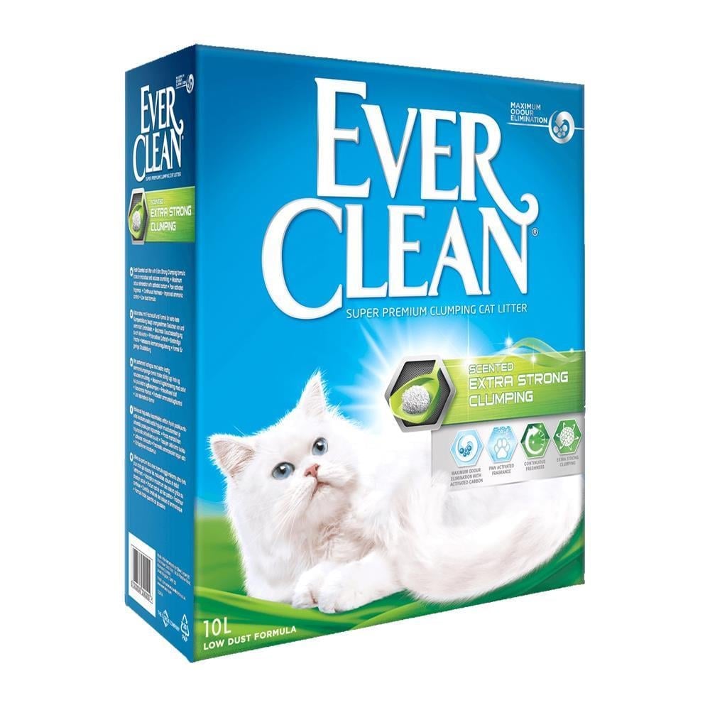 Ever Clean Strength Ekstra Güçlü Kokulu Topaklanan Kedi Kumu 10 ltEver Clean