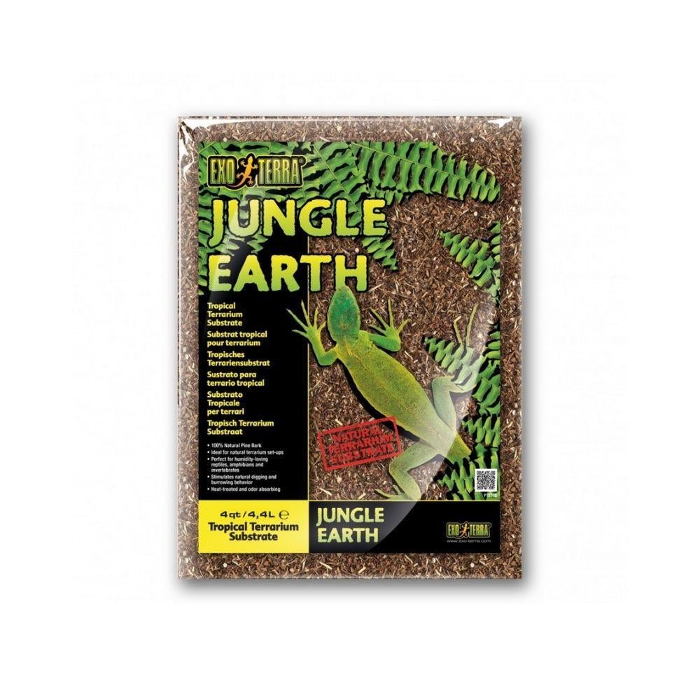 Exo Terra Jungle Earth Sürüngen Taban Malzemesi 4,4 LExo Terra