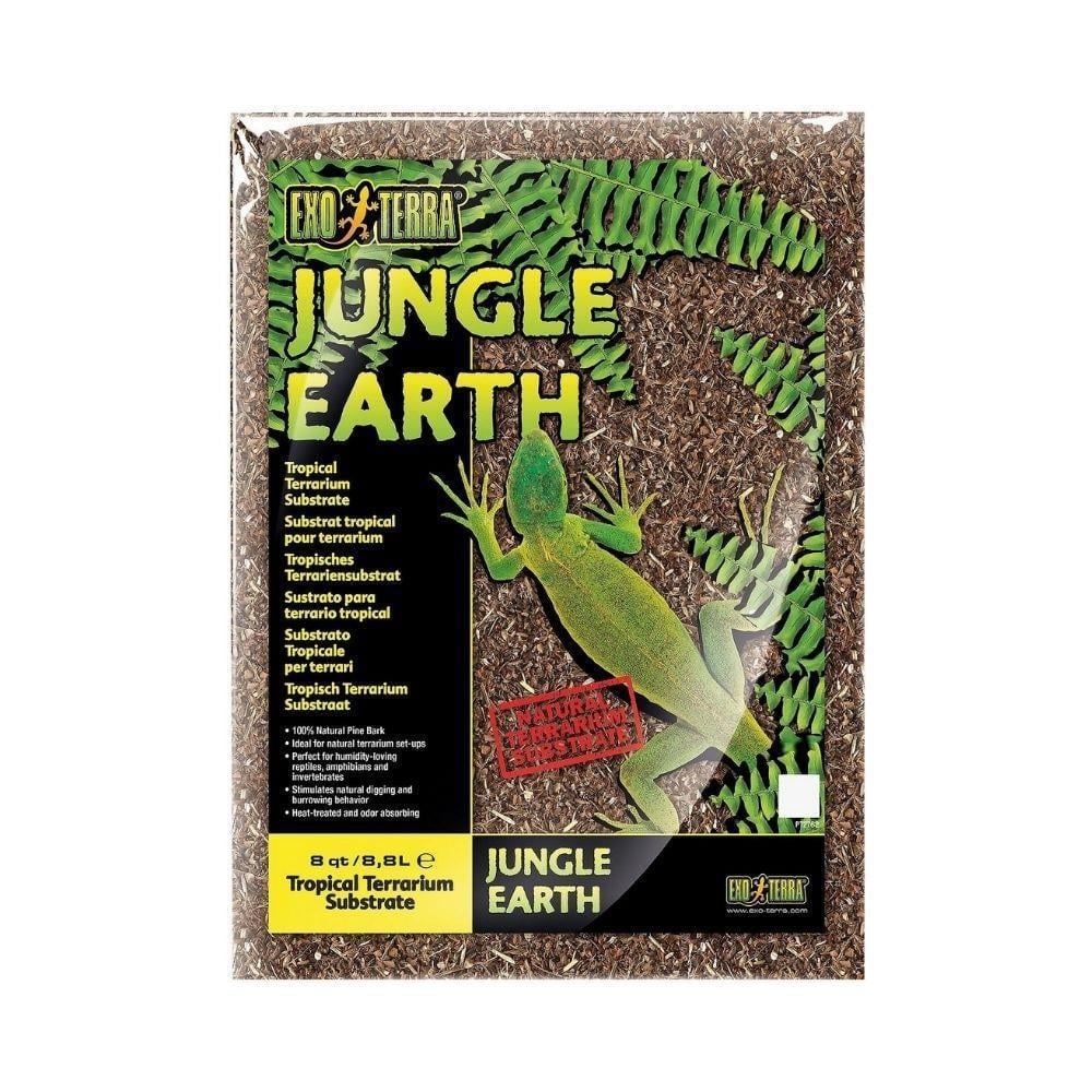 Exo Terra Jungle Earth Sürüngen Taban Malzemesi 8,8 LExo Terra