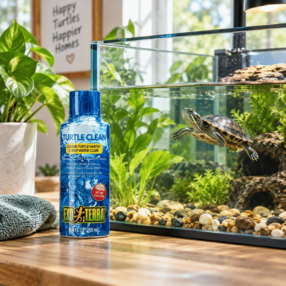 Exo Terra Turtle Clean Su Kaplumbağası Yaşam Alanı Temizleyici 120 mlExo Terra