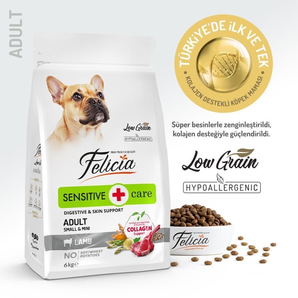 Felicia Kuzulu Small Mini Breed Yetişkin Köpek Maması 6 kgFelicia