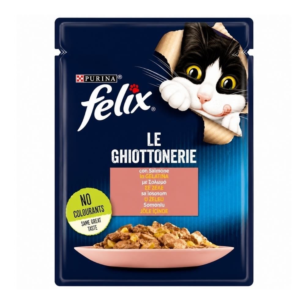 Felix Sensation Tavuk ve Havuçlu Yaş Kedi Maması 85 grFelix