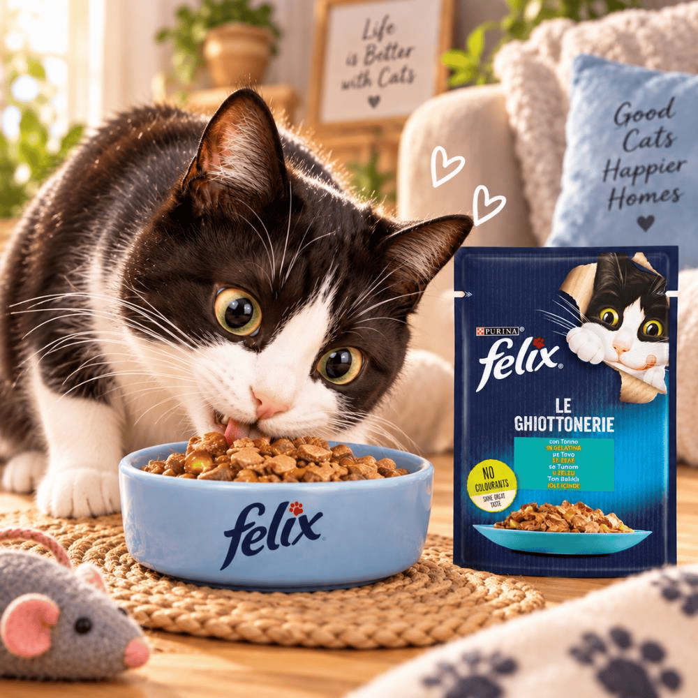 Felix Ton Balıklı Yetişkin Kedi Yaş Maması 85 grFelix