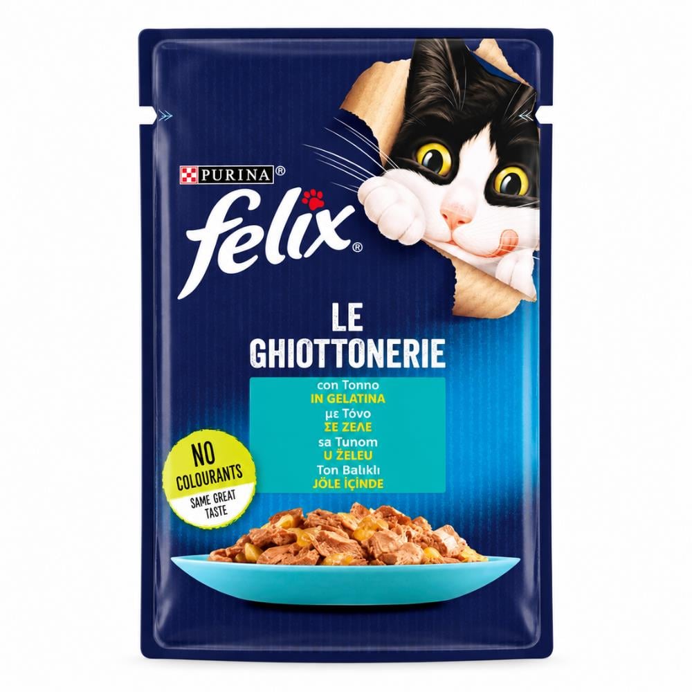 Felix Ton Balıklı Yetişkin Kedi Yaş Maması 85 grFelix