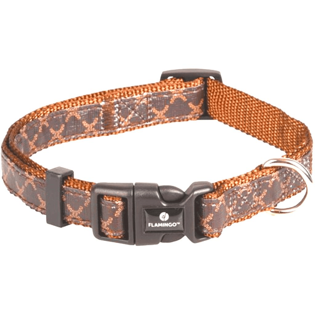 Flamingo Odin Köpek Boyun Tasması Kahverengi 40-55 cmFlamingo