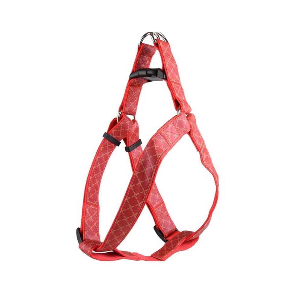 Flamingo Odin Köpek Göğüs Tasması Kırmızı 10mm x 30-40cmFlamingo