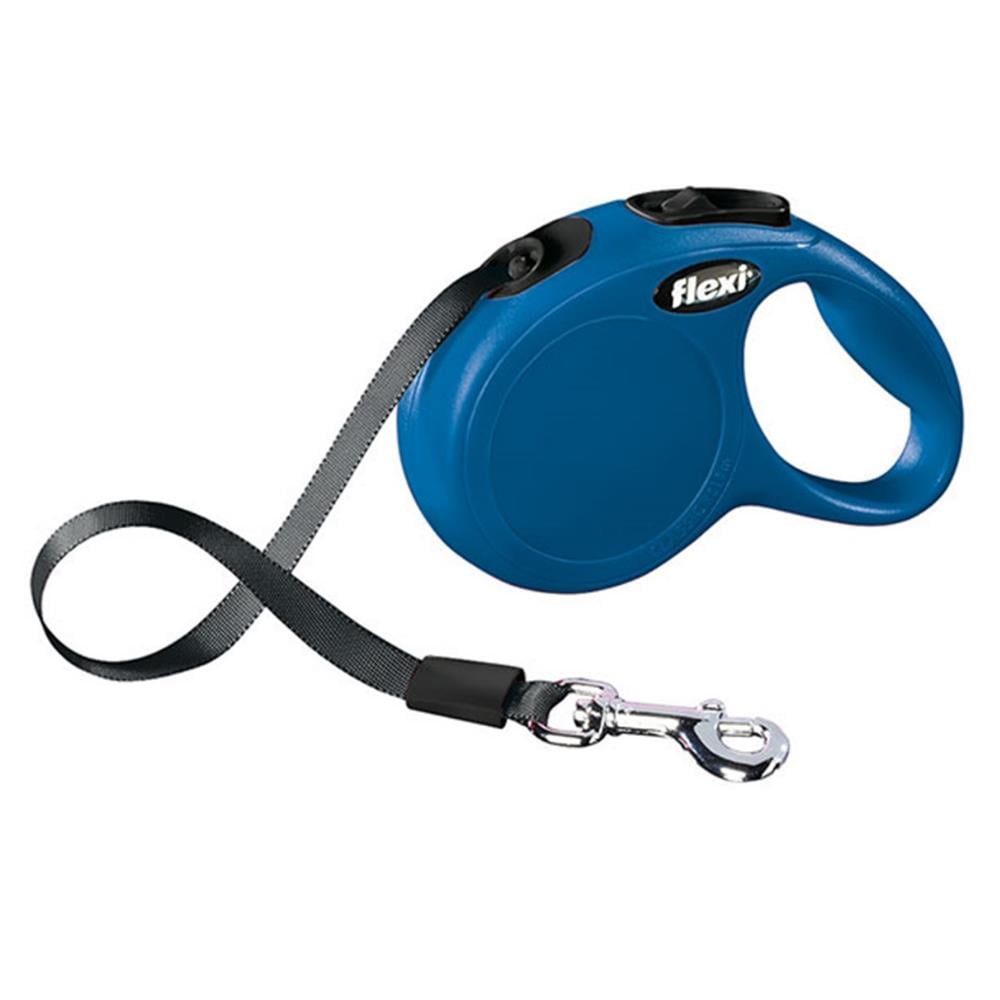Flexi New Classic XSmall 3m Şerit Gezdirme MaviFlexi