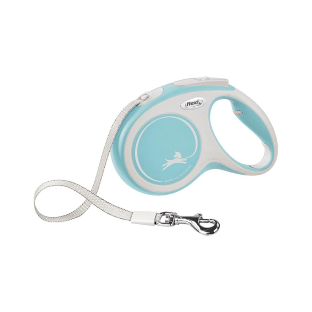 Flexi New Comfort Otomatik Şerit Tasma 5 m Medium Açık MaviFlexi