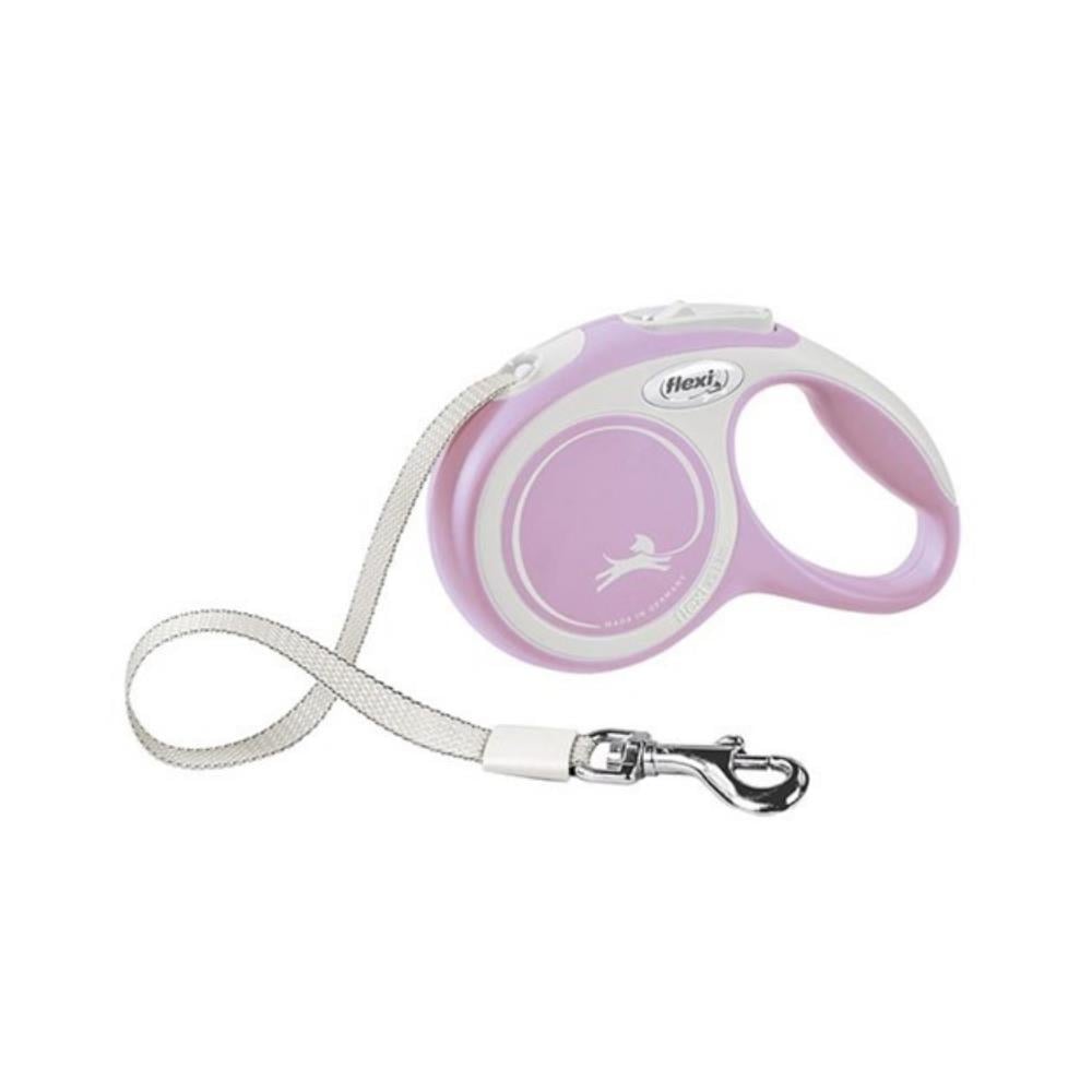 Flexi New Comfort Otomatik Şerit Tasma 3 m XS RoseFlexi