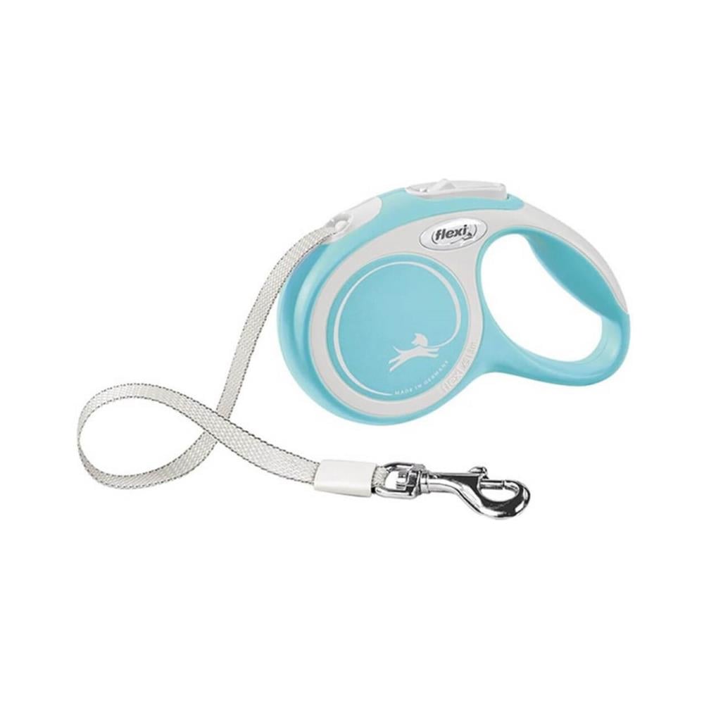 Flexi New Comfort Otomatik Şerit Tasma 3 m XS Açık MaviFlexi