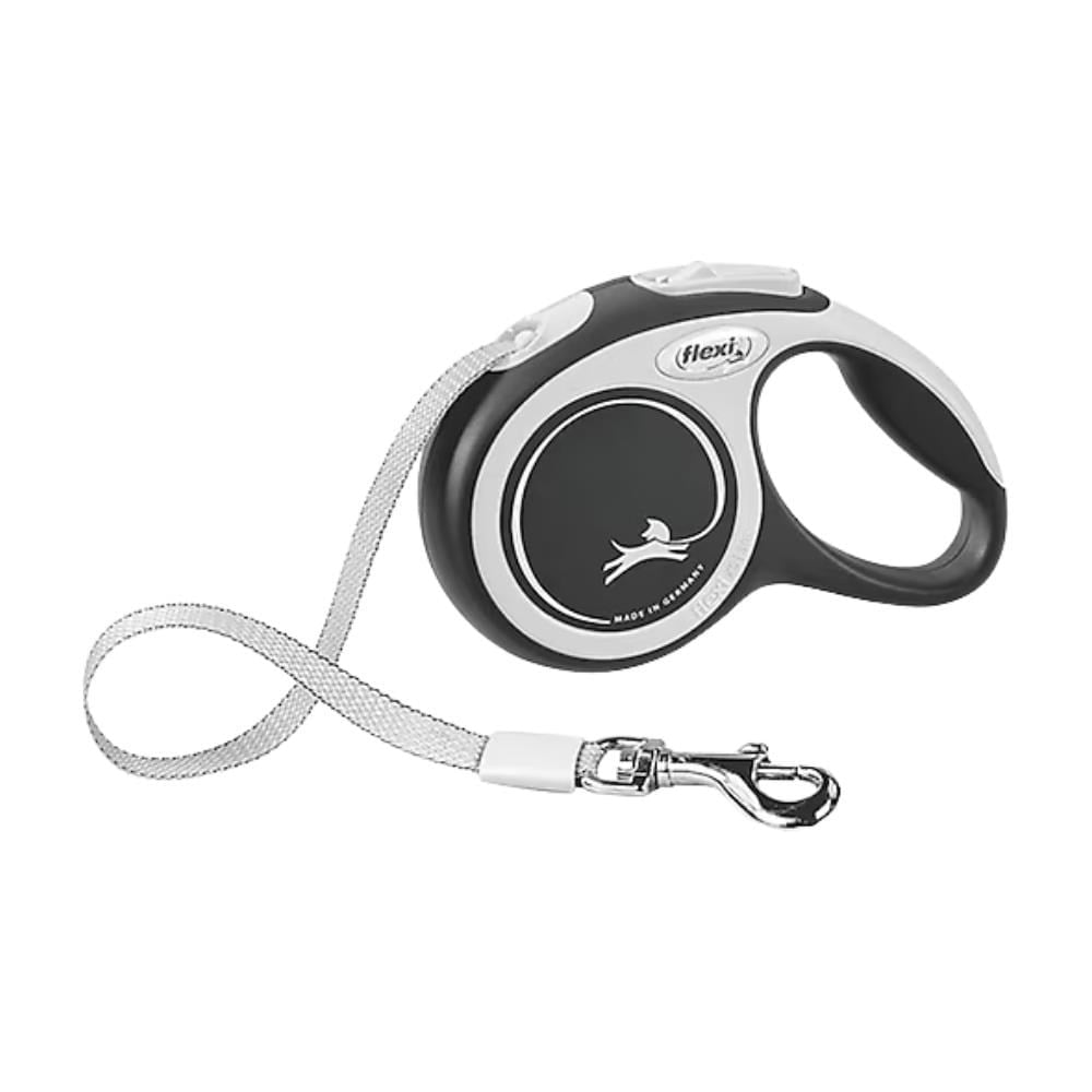Flexi New Comfort Otomatik Şerit Tasma 5 m Large SiyahFlexi