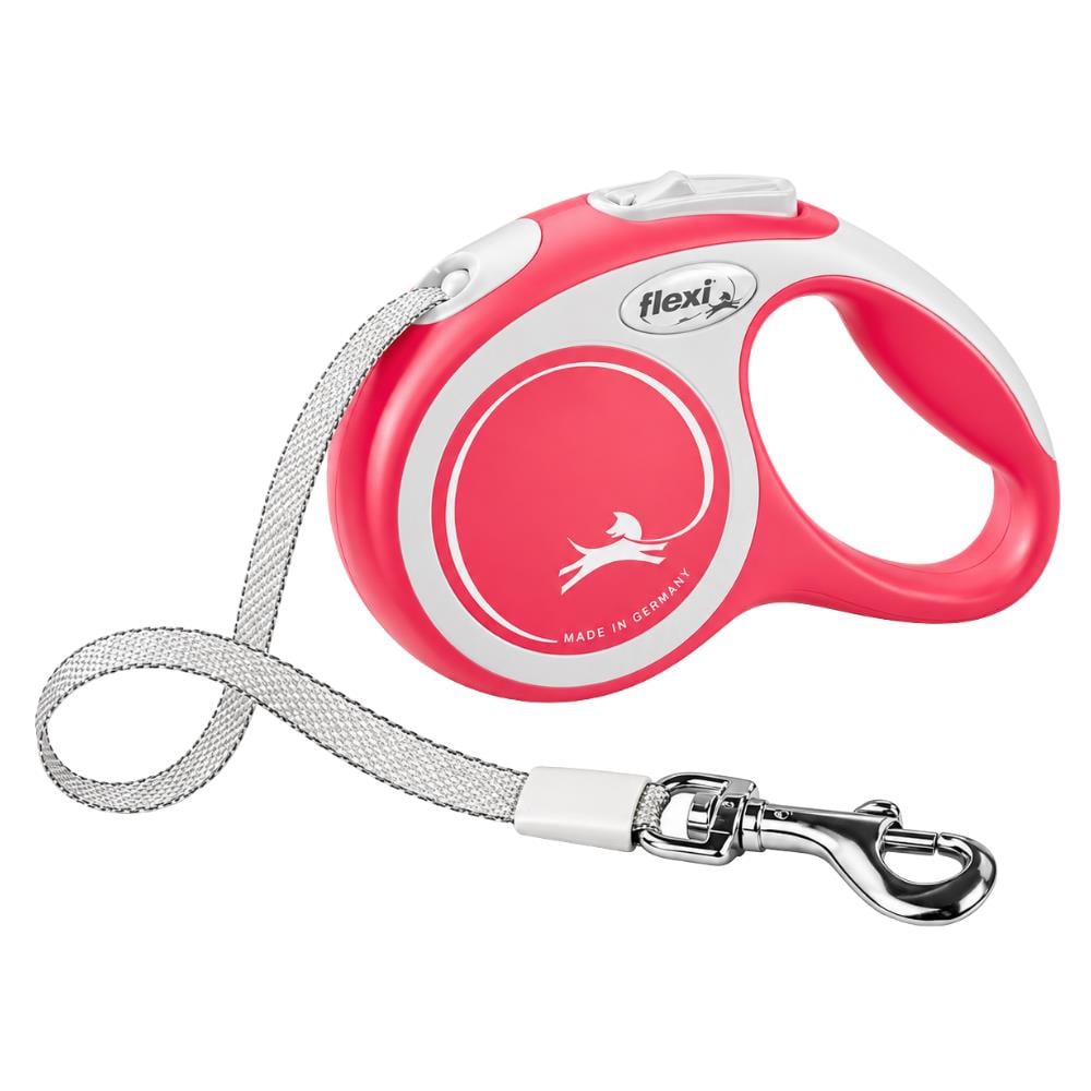 Flexi New Comfort XS Kırmızı Otomatik Şerit Kedi ve Köpek Gezdirme Tasması 3 m / 12 kgFlexi