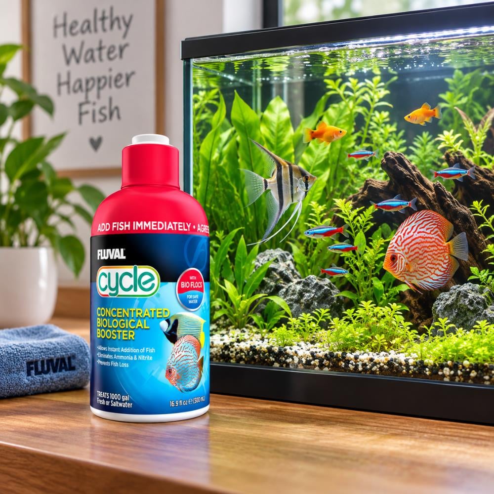 Fluval Biological Enhancer Akvaryum Bakteri Kültürü 500 mlFluval