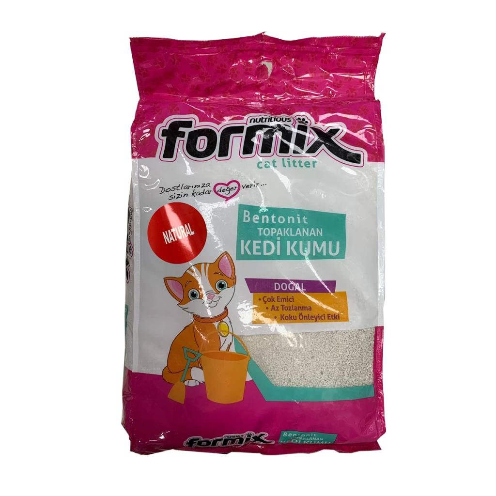 Formix Kokusuz Topaklaşan Bentonit Kedi Kumu 15 ltFormix
