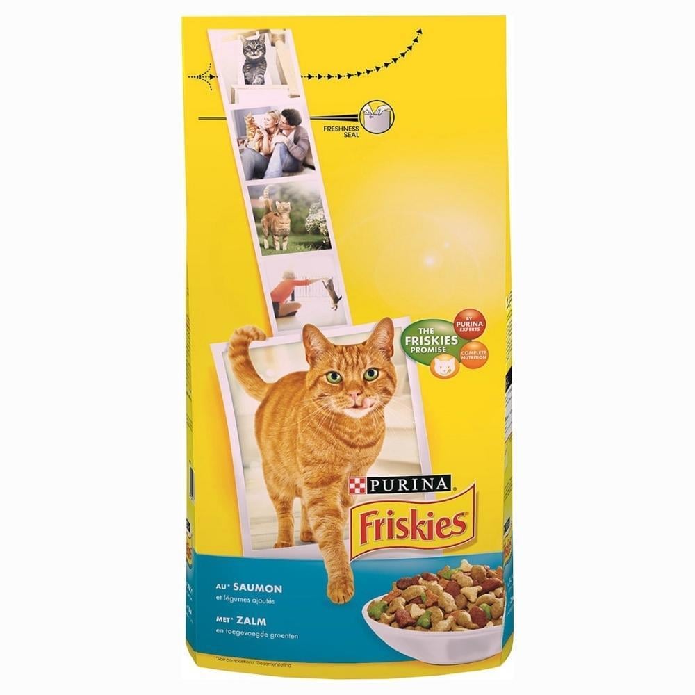 Friskies Somonlu ve Sebzeli Kuru Kedi Maması 1,7 kgFriskies