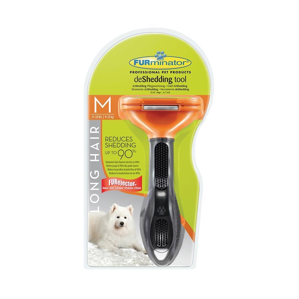 Furminator Longhair Dog Medium Uzun Tüylü Köpekler İçin TarakFURMINATOR