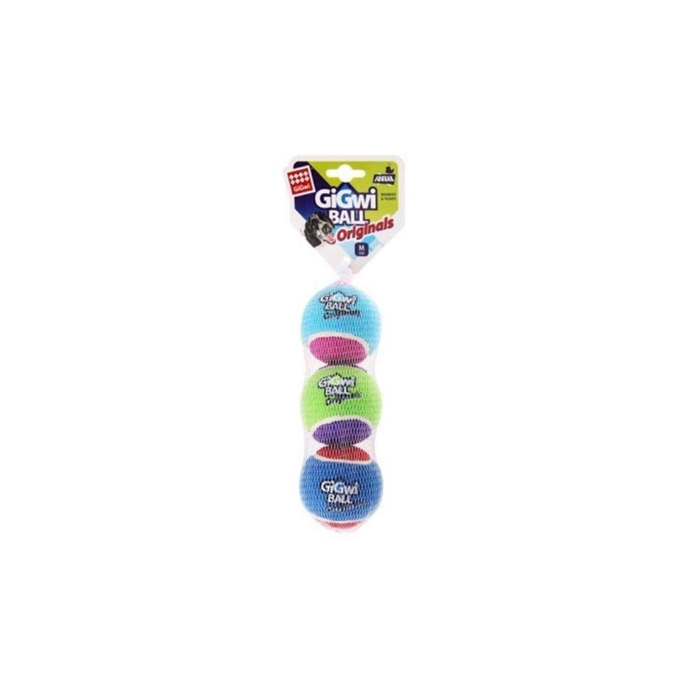Gigwi Ball 3'lü Tenis Topu Köpek Oyuncağı  (6 cm)Gigwi
