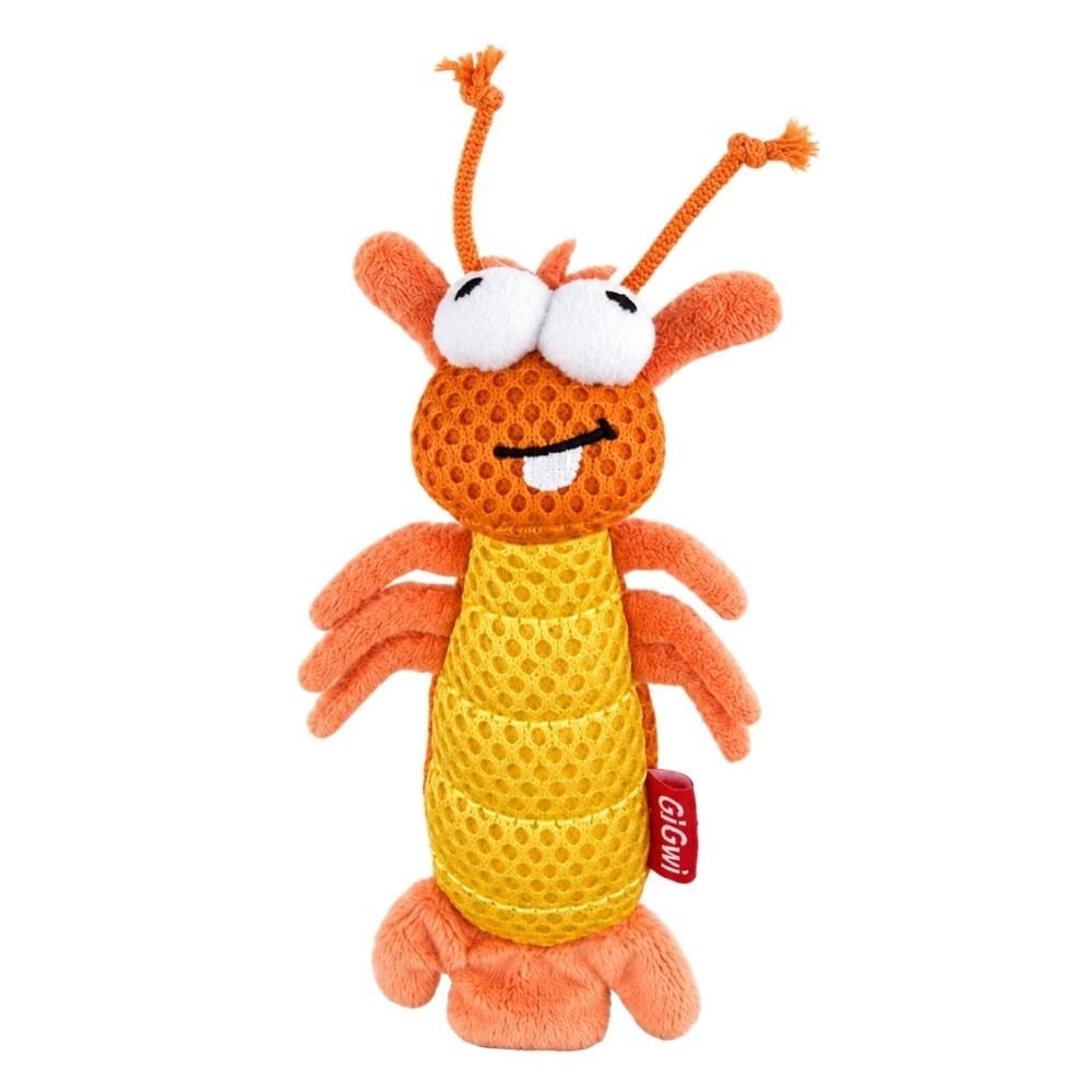 GiGwi Catnipli Karides Peluş Kedi Oyuncağı 15 x 6,5 x 2,5 cmGigwi