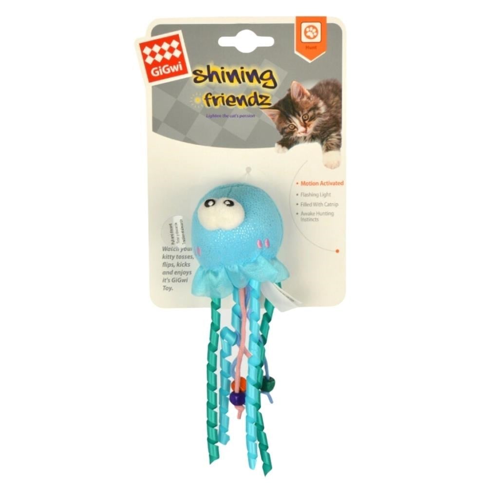 GiGwi Catnipli ve Işıklı Denizanası Kedi OyuncağıGigwi