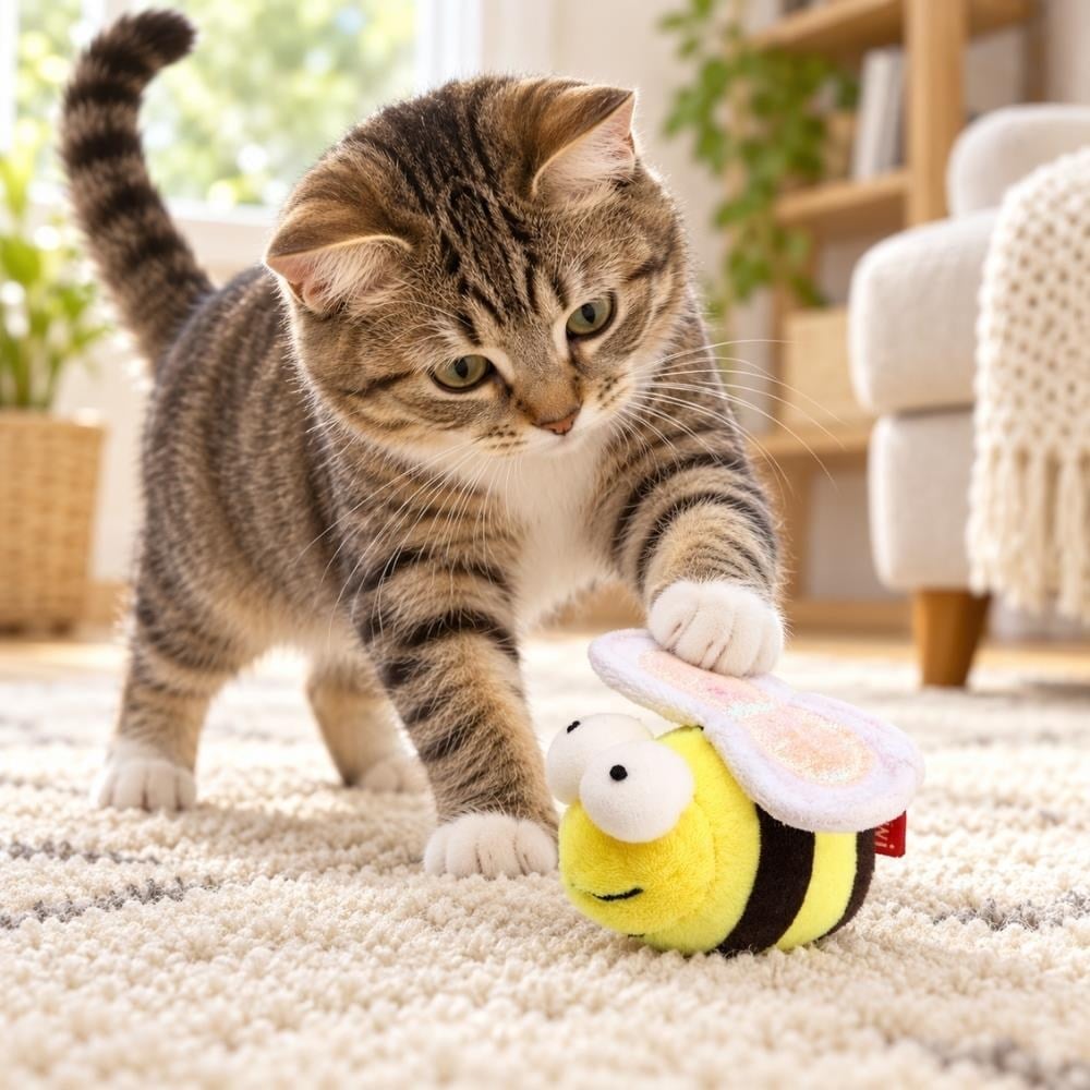 GiGwi Melody Chaser Arı Ses Kontrollü Kedi OyuncağıGigwi