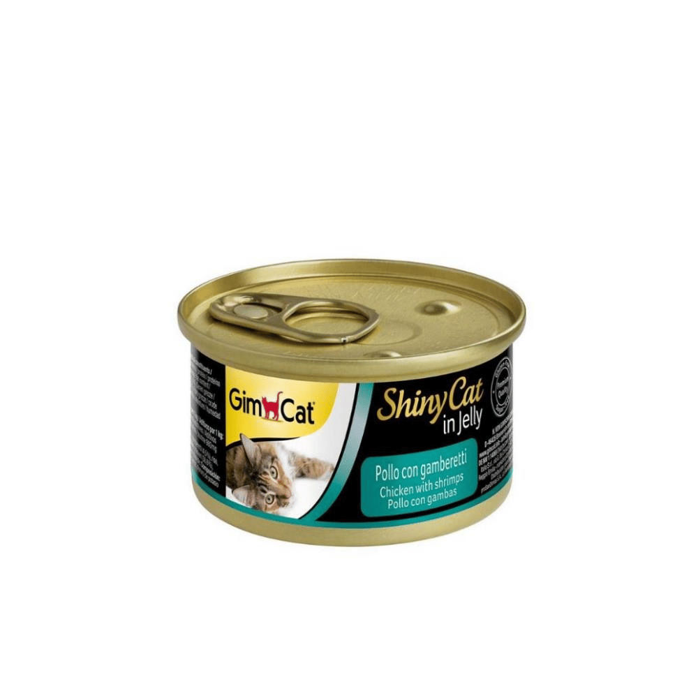 Gimcat Shinycat Tavuk ve Karidesli Kedi Konservesi 70 grGimcat