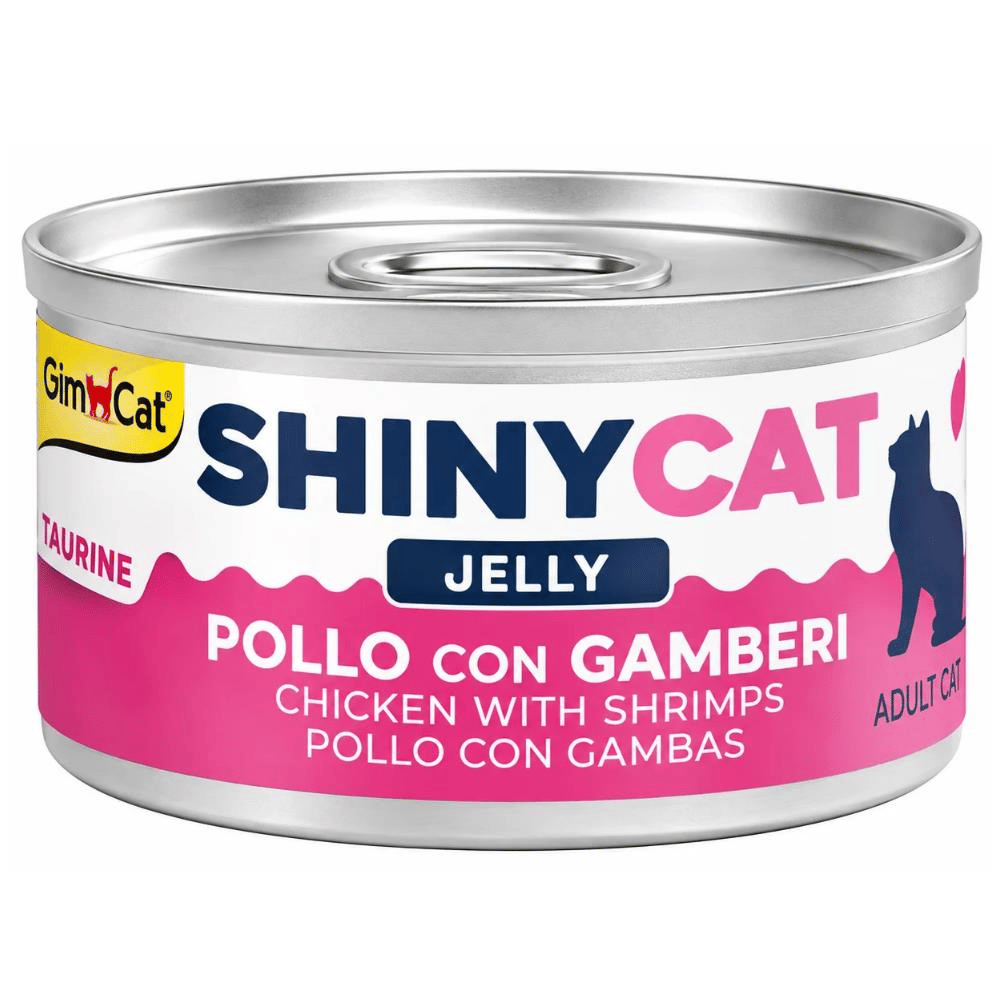 GimCat ShinyCat Tavuklu ve Karidesli Yetişkin Kedi Konservesi 70 grGimcat