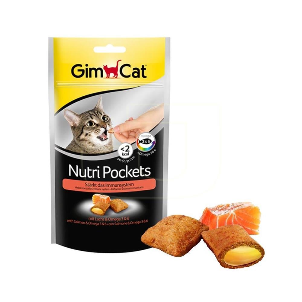 Gimcat Somon ve Omegalı Kedi Tableti 60 grGimcat