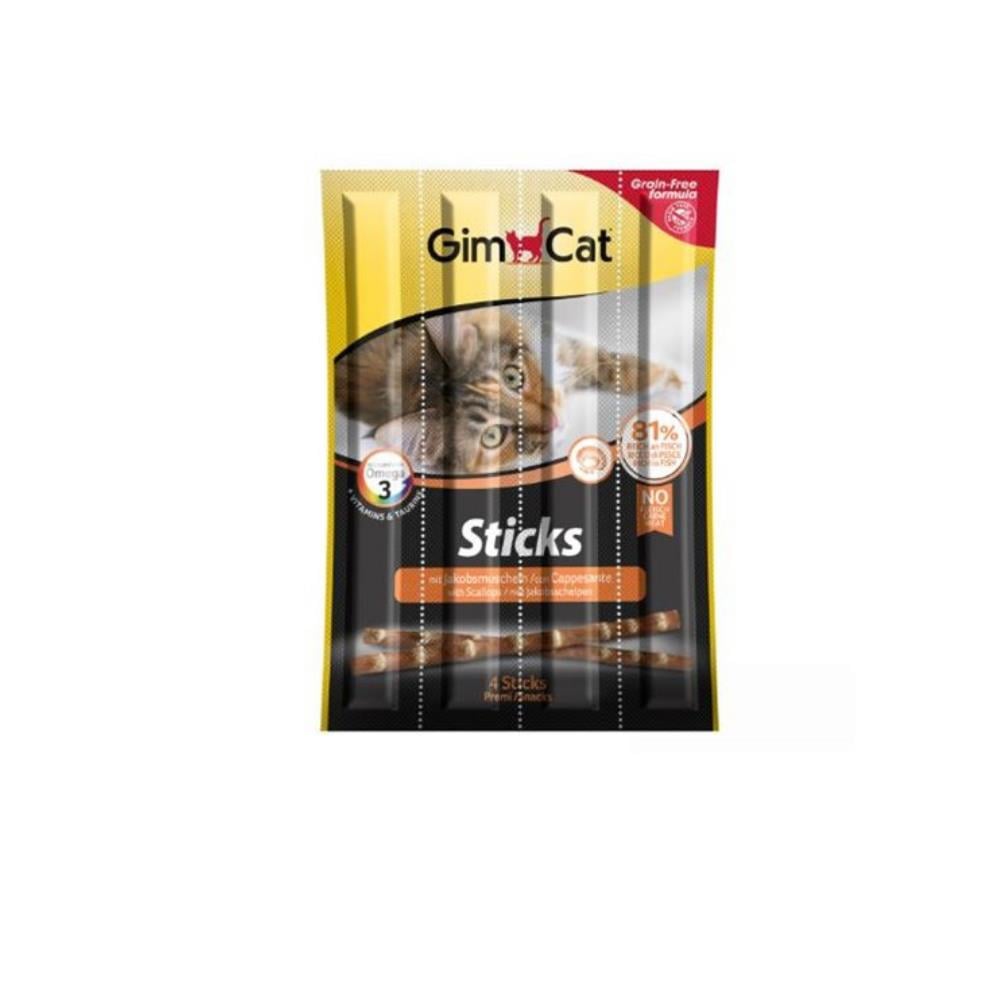 Gimcat Tahılsız Deniz Tarağı Kedi Ödül Çubuğu 20 gr Gimcat