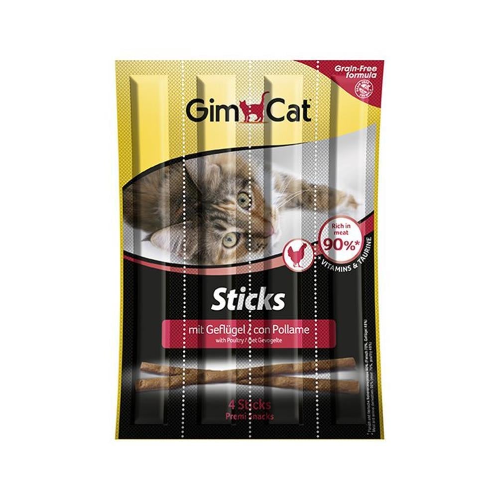 Gimcat Tavuk ve Ciğerli Kedi Ödül Çubuğu 20 grGimcat